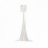 Fiocco in raso con code molto lunghe - COLORE: Bianco