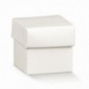 Scatolina Bomboniera 9,5x6,5h4 cm - 10pz - COLORE: Fibra Bianco