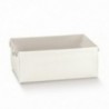 Scatola dolcezza con coperchio in PVC - 10pz - MISURA: F