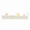 Nastro conigli e uova H38mm - 15m - COLORE: Bianco