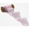 Nastro Crêpe con frange H40mm - 25m - COLORE: Rosa