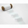 Nastro Crêpe con frange H40mm - 25m - COLORE: Bianco