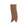 Nastro in cotone H25mm - 15m - COLORE: Marrone