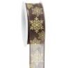 Nastro animato con Fiocchi di neve H40mm - 15m - COLORE: Marrone