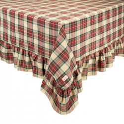 Tovaglia in tessuto tartan...