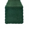 Runner in velluto - COLORE: Verde