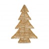 Albero di Natale oro con LED H120 cm
