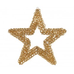 Stella di Natale oro con...