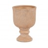 Vaso a coppa interno oro H22 cm