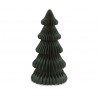 Albero di Natale in carta pieghevole Champagne H90