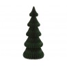 Albero di Natale in carta pieghevole Champagne H120