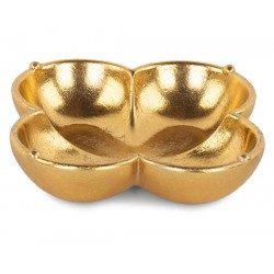 Vassoio quadrifoglio oro...