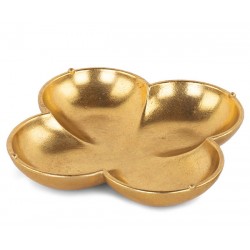 Vassoio quadrifoglio oro...