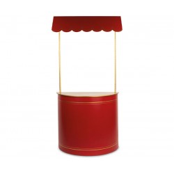 Chioschetto rosso e oro