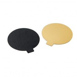 DISCO ORO/NERO MONOPORZIONE