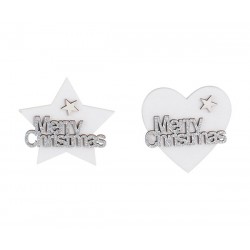 Mollette stella/cuore - Set...