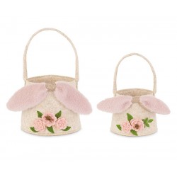 Secchielli coniglio - Set di 2