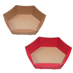 Cesta esagonale onda - 25pz