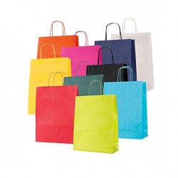 Shopper Biokraft colorate -...