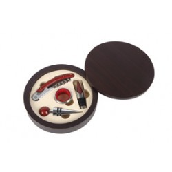 Scatola legno + 4 accessori...