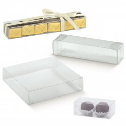 Astuccio in pvc trasparente...