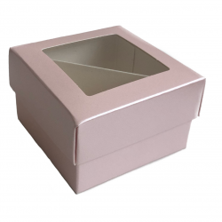 Bomboniera quadrata cipria...