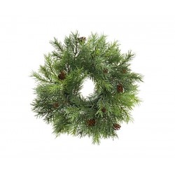 Corona pino con pigne