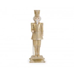 Soldatino schiaccianoci oro