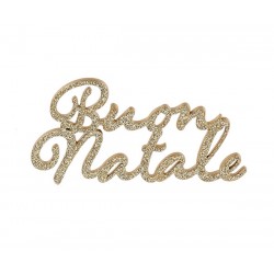 Scritta Buon Natale glitter...