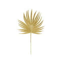 Foglia di palma oro glitter