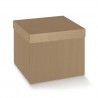 Scatola quadrata onda avana 30x30h24 cm - 20pz