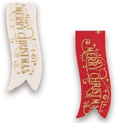 Nastro Merry Christmas oro...