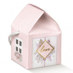 Bomboniera casetta Love - 20pz