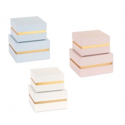 Scatole quadrate con...