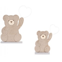 Orsetto con cuore LED