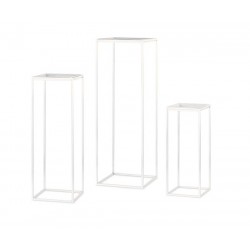 Alzate quadrate bianche -...