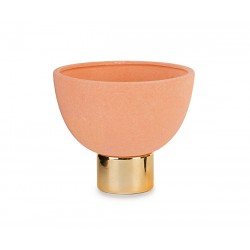 Vaso dolomite albicocca