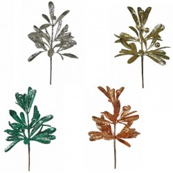 Ramo vischio glitter