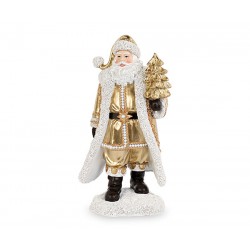 Statuetta Babbo Natale oro...